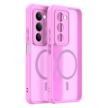 Hibridna maska "HaloFrost II MagSafe" za Xiaomi Redmi 15 5G - Pink