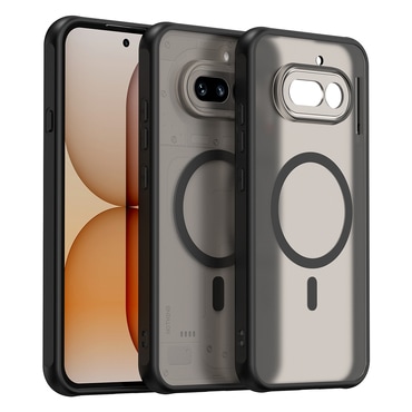 Hibridna maska "HaloFrost II MagSafe" za Nothing Phone (4a) Pro - Black