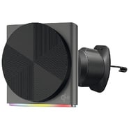 Magnetski automobilski držač Proove "Neostorm (WHNS15002003)" s bežičnim punjenjem Qi2, 15W, RGB, aluminij - grey