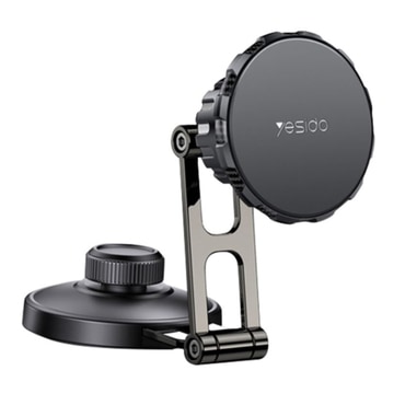 Magnetno automobilsko držalo Yesido "C198" s teleskopskim nosačem - sivo
