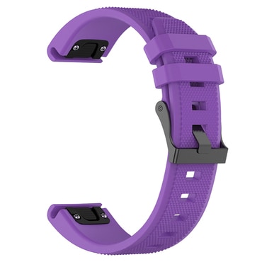 Silikonski pas Techsuit "W058" za Garmin Fenix 3 / 3 HR / 5X / 5X Plus / 6X / 6X Pro / 7X / 7X Pro Solar - purple