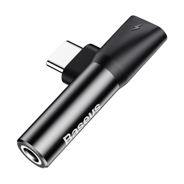 USB-C na AUX 3.5mm audio kabel Baseus "L41" - black