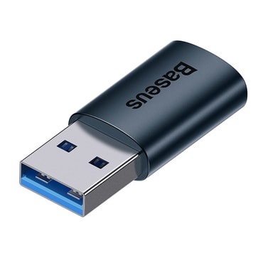 OTG adapter Baseus "Ingenuity Series" USB-A na USB-C USB 3.1, 10Gbps - plavi