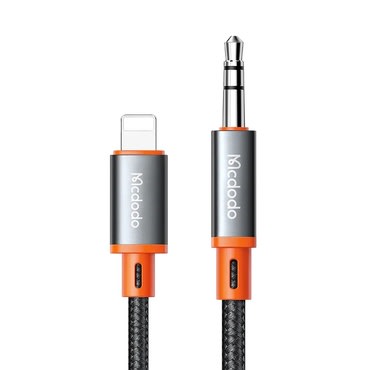 Lightning na AUX 3.5mm audio kabel Mcdodo "Castle CA-0780" 1.2m - black