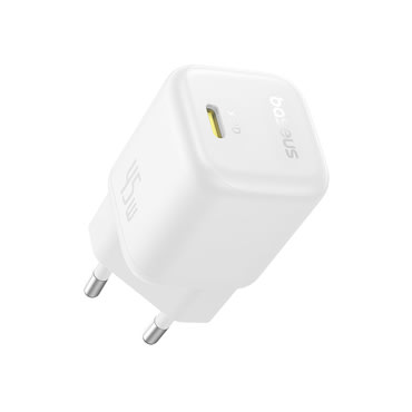 Zidni 45W punjač Baseus "PicoGo" GaN brzo punjenje, USB-C - moon white