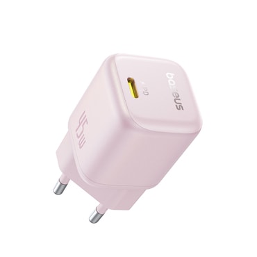 Zidni 45W punjač Baseus "PicoGo" GaN brzo punjenje, USB-C - baby pink