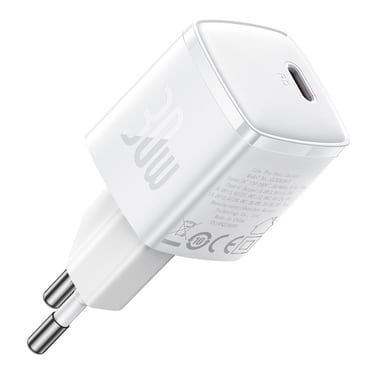 Zidni 30W punjač Baseus "Cube Pro" - white