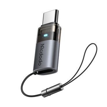Lightning na USB-C OTG adapter Mcdodo "OT-7610" 60W - black