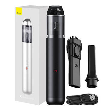 Automobilski usisavač Baseus "A3" 15000Pa, 135W, QC3.0, do 45 min rada - black