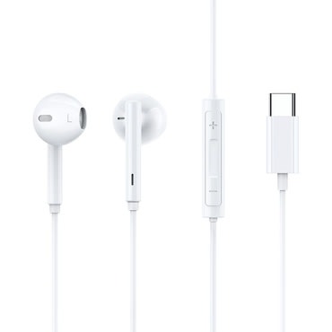 Slušalice Mcdodo "HP-7500" s upravljačem glasnoće, USB-C, DAC čip, Hi-Res zvuk, 1.2m - bijele