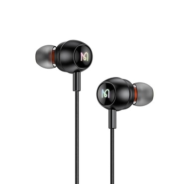 Slušalice Mcdodo "HP-5830" USB-C, RGB osvjetljenje, DAC tehnologija, aluminijska legura, 1.2m - crne