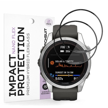 2-Pack zaštitnih folija 3D Full Body Techsuit "Nano Flex" za Garmin Fenix 7S Pro Solar
