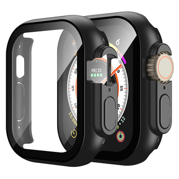 Maskica sa zaštitom zaslona Techsuit "Defense360 Pro" za Apple Watch Ultra / Ultra 2 / Ultra 3 - Black