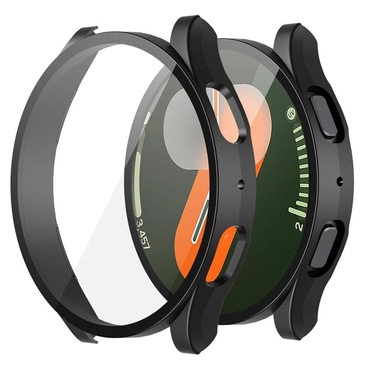 Maskica s zaštitnim staklom Techsuit "Defense360 Pro" za Samsung Galaxy Watch7 (40mm) - crna