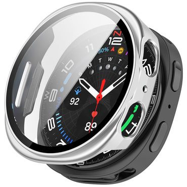 Maskica sa zaštitom zaslona Techsuit "Defense360 Pro" za Samsung Galaxy Watch8 40mm - Silver