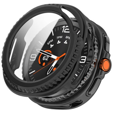 Maskica sa zaštitom zaslona Techsuit "Defense360 Pro" za Samsung Galaxy Watch8 Classic - Black