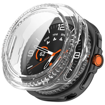 Maskica sa zaštitom zaslona Techsuit "Defense360 Pro" za Samsung Galaxy Watch8 Classic - Clear