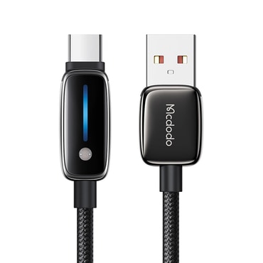 Punjač i podatkovni USB-A na USB-C kabel Mcdodo "CA-0020" - 6A - 1.2m - black