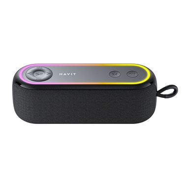 Bluetooth zvučnik Havit "SK810BT" Bluetooth 5.3, TWS, TF, USB, FM, AUX, handsfree poziv, RGB, IPX5, 2400mAh - black