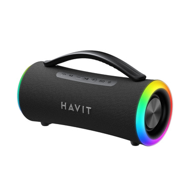 Bluetooth zvučnik Havit "SK834BT" Bluetooth 5.3, TWS, TF, FM, USB, RGB svjetla, IPX6, 4000mAh - black
