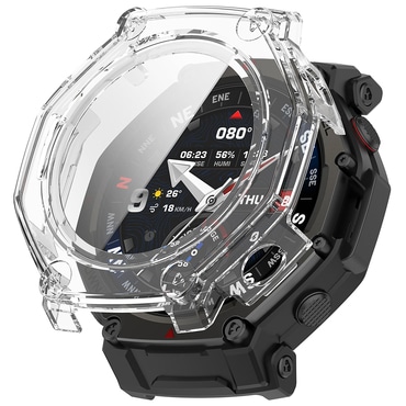 Maskica sa zaštitom zaslona Techsuit "Defense360 Pro" za Amazfit T Rex 3 Pro 48mm - proziran