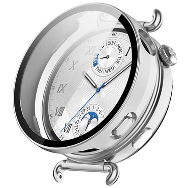 Maskica sa zaštitom zaslona Techsuit "Defense360 Pro" za Huawei Watch GT 6 41mm - srebrn