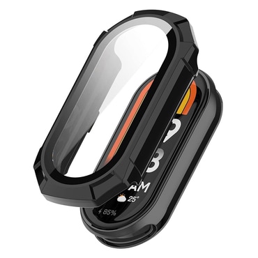 Maskica sa zaštitom zaslona Techsuit "Defense360 Pro" za Xiaomi Mi Band 8 / 8 NFC - crn