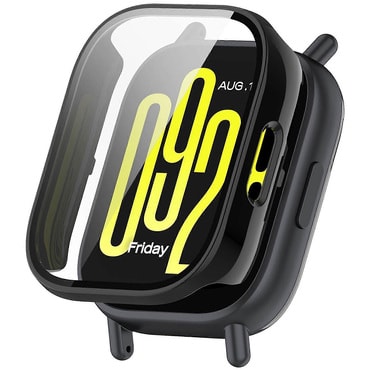 Maskica sa zaštitom zaslona Techsuit "Defense360 Pro" za Xiaomi Redmi Watch 5 Active - crn