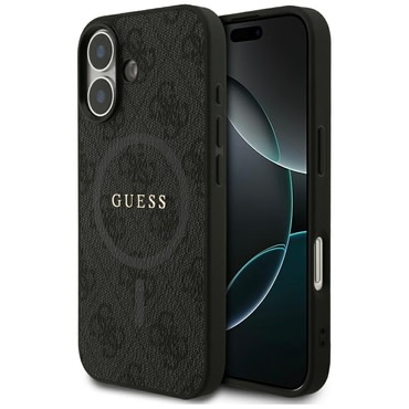 Maskica Guess "4G Ring Classic Logo MagSafe" za iPhone 17 - Black