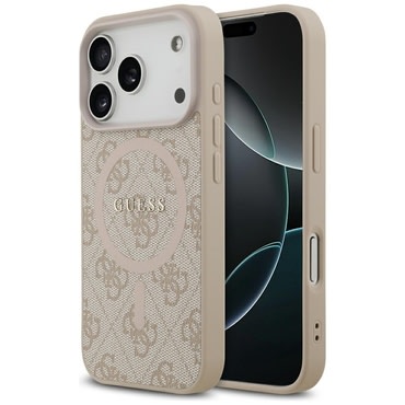 Maskica Guess "4G Ring Classic Logo MagSafe" za iPhone 17 Pro - Pink