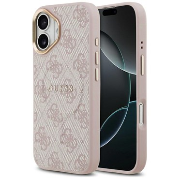 Maskica Guess "Hardcase 4G Classic MagSafe" za iPhone 17 - pink