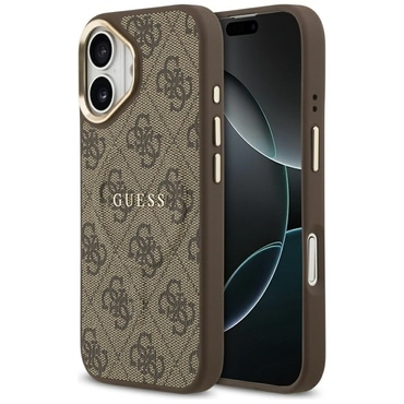 Maskica Guess "Hardcase 4G Classic MagSafe" za iPhone 17 - brown