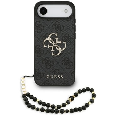 Maskica Guess "Hardcase 4G Classic Logo s remenom" za iPhone Air - black