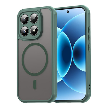 Hibridna maska "HaloFrost II MagSafe" za Xiaomi 17 - Green