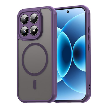 Hibridna maska "HaloFrost II MagSafe" za Xiaomi 17 - Purple