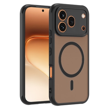 Hibridna maska "HaloFrost II MagSafe" za Honor 600 Pro - Black