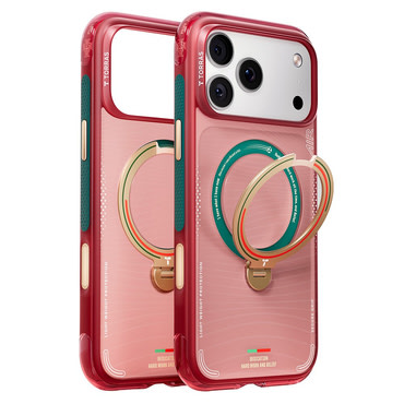 Premium maskica Torras "Ostand Q3 Air Series" za iPhone 17 Pro Max - wave of passion