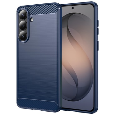 TPU gel maska "Brushed Carbon" za Samsung Galaxy S26 - plav