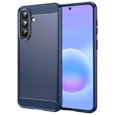 TPU gel maska "Brushed Carbon" za Samsung Galaxy A57 5G - plav