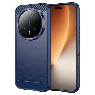 TPU gel maska "Brushed Carbon" za Honor Magic8 Pro - plav