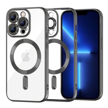 Maskica Techsuit "Luxury Crystal MagSafe" za iPhone 13 Pro Max - crn