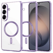 Maskica Techsuit "Luxury Crystal MagSafe" za Samsung Galaxy S26 - svijetlo ljubičast