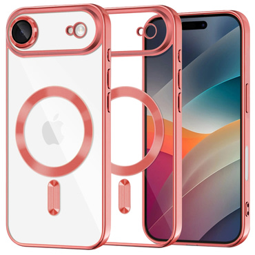 Maskica Techsuit "Luxury Crystal MagSafe" za iPhone Air - crven