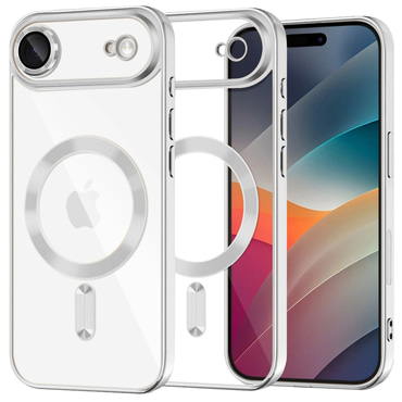 Maskica Techsuit "Luxury Crystal MagSafe" za iPhone Air - srebrn