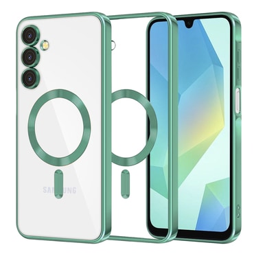 Maskica Techsuit "Luxury Crystal MagSafe" za Samsung Galaxy A16 4G / Galaxy A16 5G - svijetlo zelen