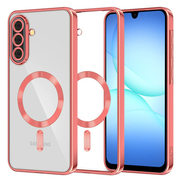 Maskica Techsuit "Luxury Crystal MagSafe" za Samsung Galaxy A17 4G / A17 5G - crven