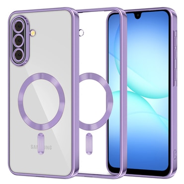 Maskica Techsuit "Luxury Crystal MagSafe" za Samsung Galaxy A17 4G / A17 5G - svijetlo ljubičast
