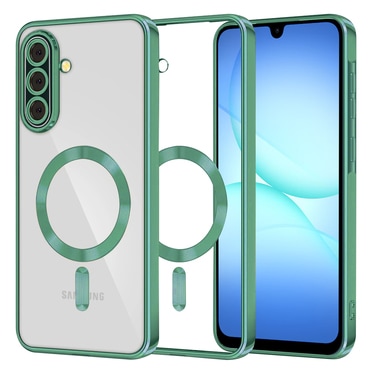Maskica Techsuit "Luxury Crystal MagSafe" za Samsung Galaxy A17 4G / A17 5G - svijetlo zelen