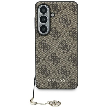 Maskica Guess "Hardcase 4G Classic Logo Charm" za Samsung Galaxy S26 - brown