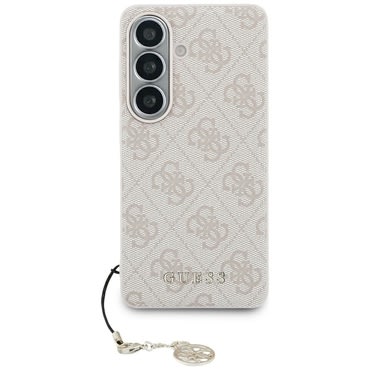 Maskica Guess "Hardcase 4G Classic Logo Charm" za Samsung Galaxy S26 - pink